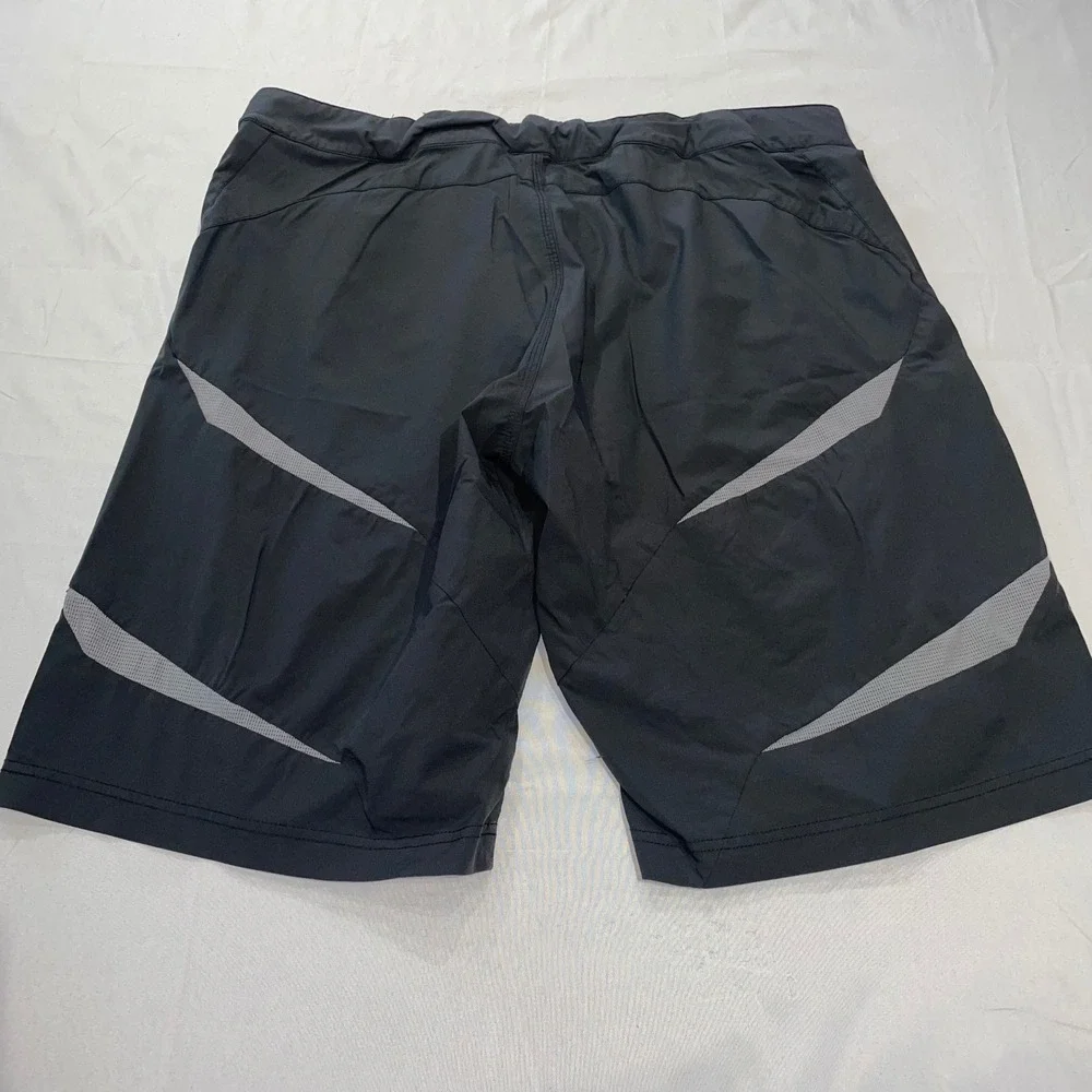 Fox Racing Mens MTB Shorts Black Grey Mesh Ventilated Mountain Bike‎ Size 38